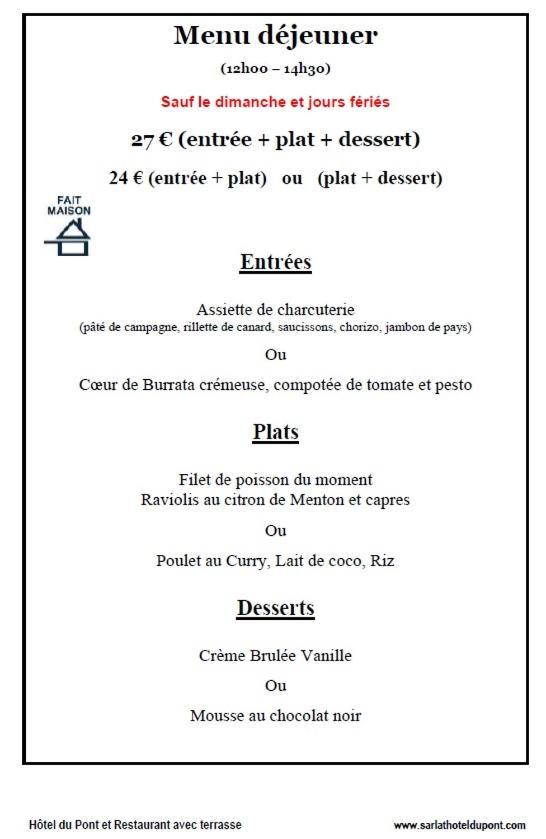 Hotel Du Pont Et Restaurant A Grolejac Luaran gambar
